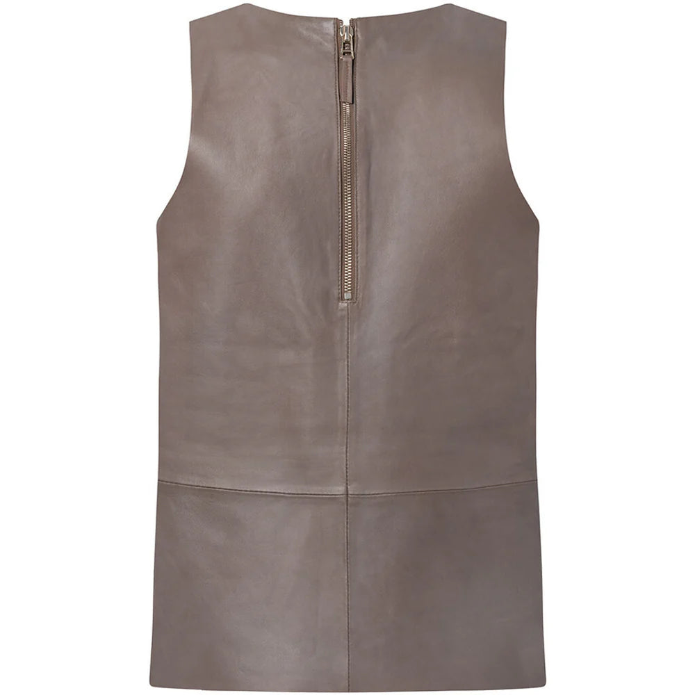 Shade Leather Top - Depeche