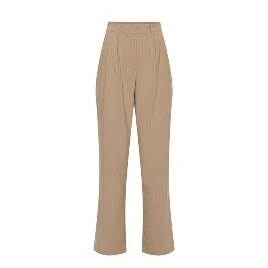 Annali camel stripe pant