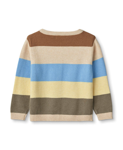 MULTI STRIPE CARDIGAN