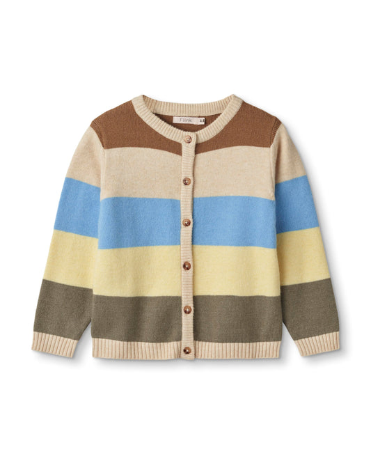 MULTI STRIPE CARDIGAN