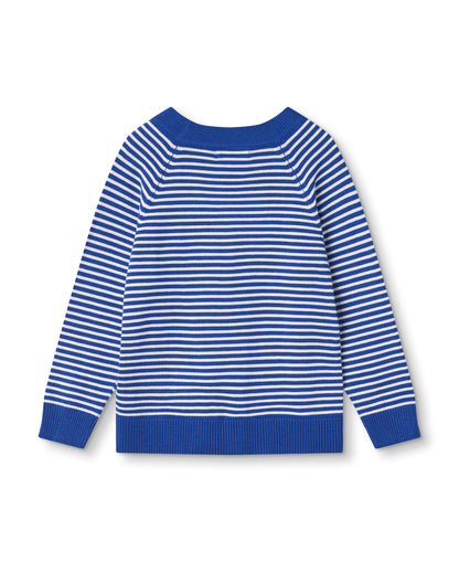 ANCHOR STRIPE LS PULLOVER