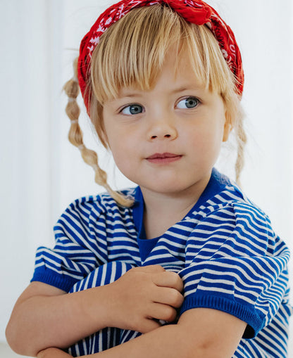 ANCHOR STRIPE SS DRESS