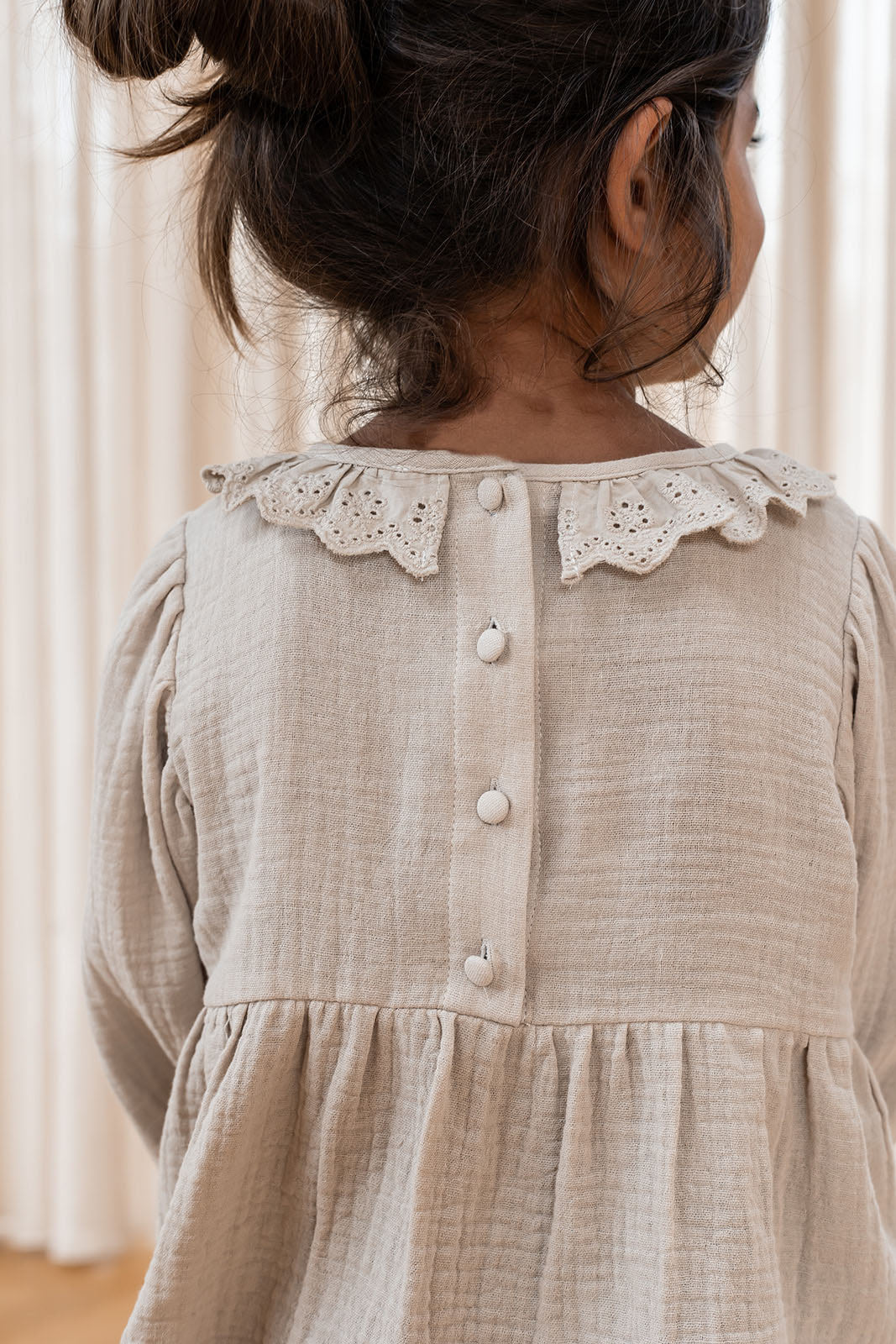CIAO LS BLOUSE- HUMUS