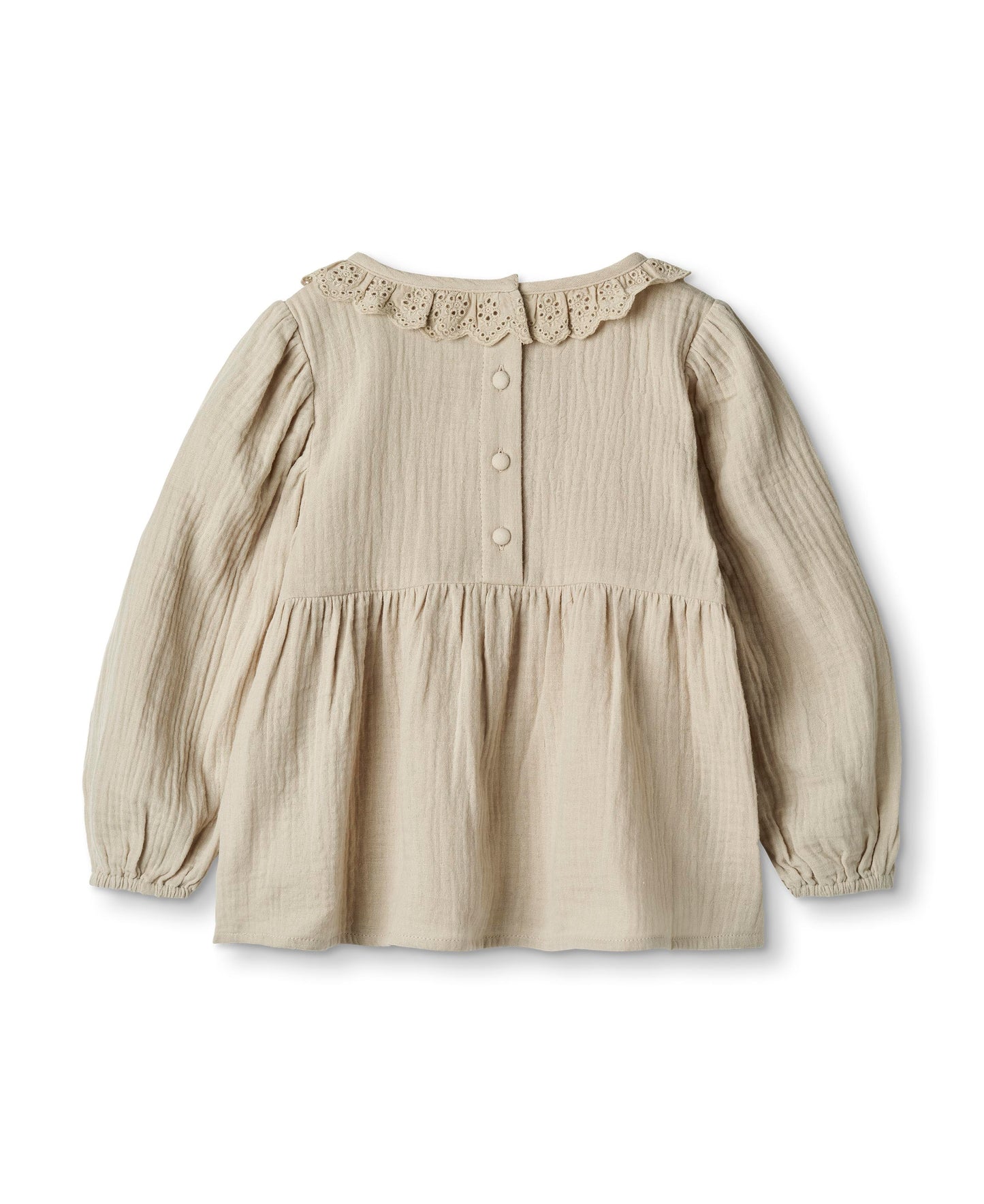 CIAO LS BLOUSE- HUMUS
