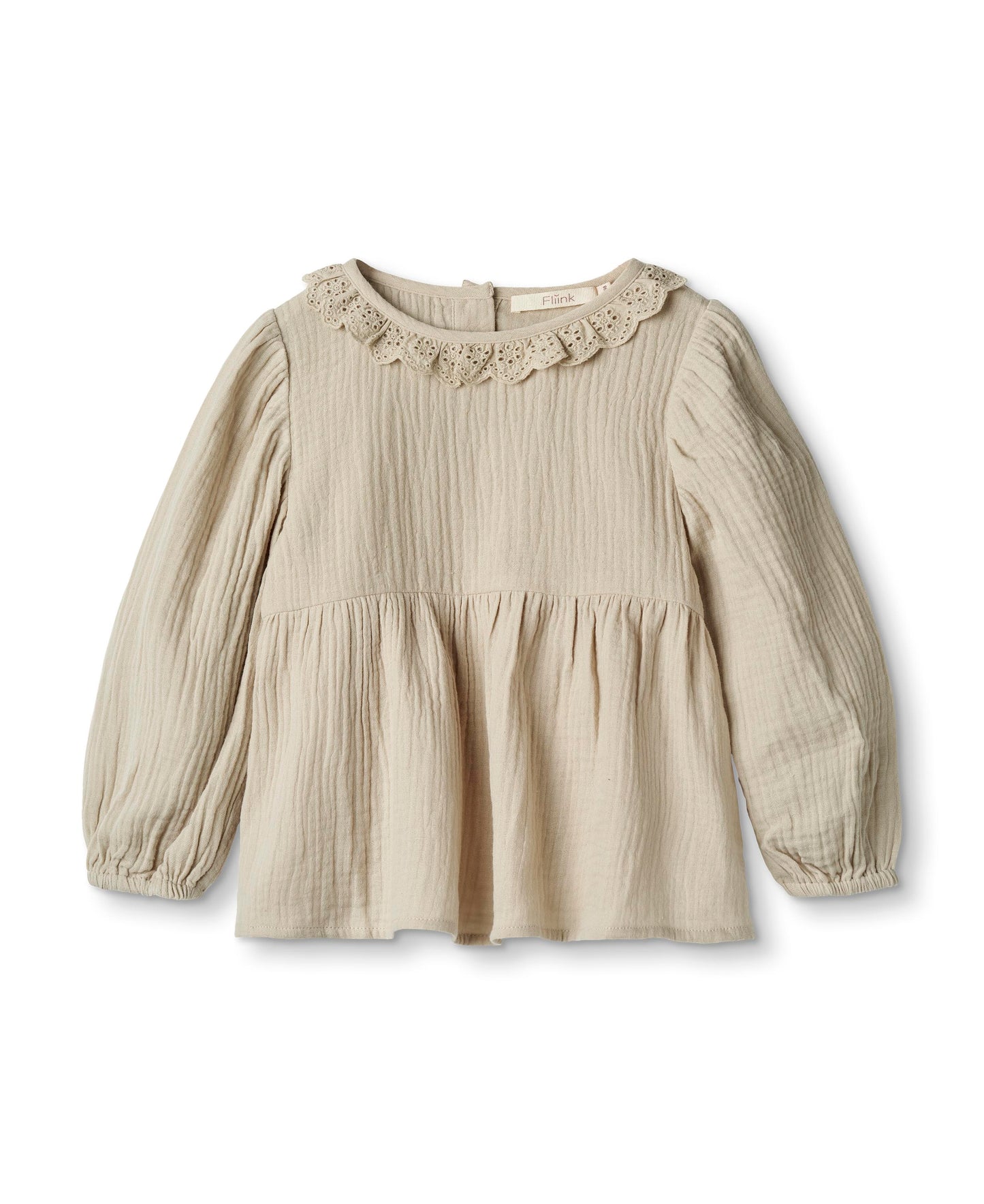 CIAO LS BLOUSE- HUMUS