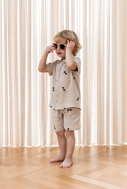 HELLO SHORTS- HUMUS AOP
